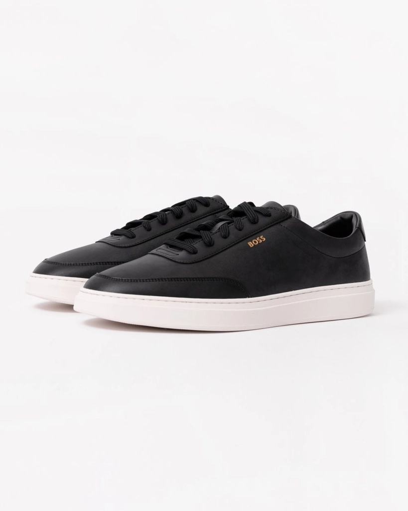 Hugo Boss Kieran Tenn Mens Leather Trainers 50536504